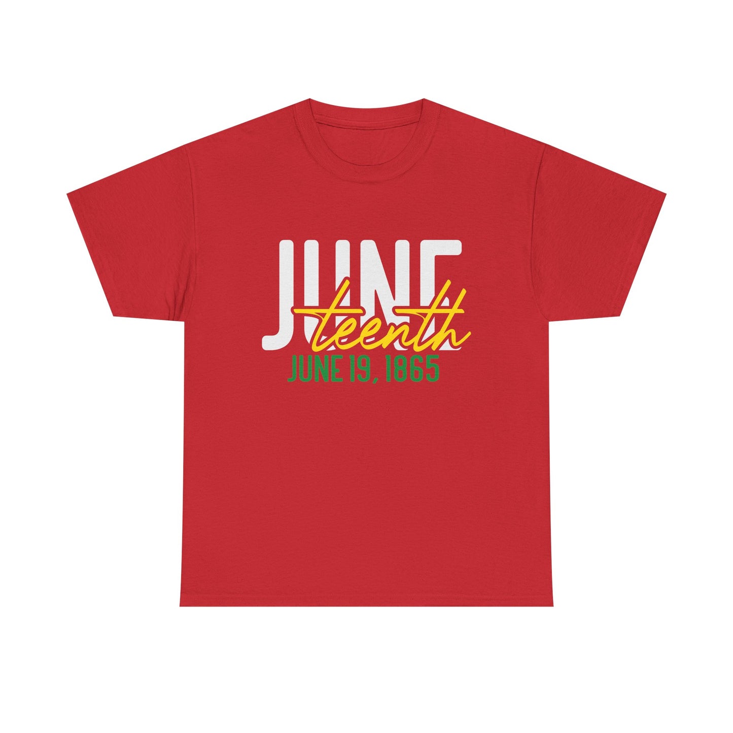 Juneteenth T-Shirt – "June 19, 1865" Celebration Tee