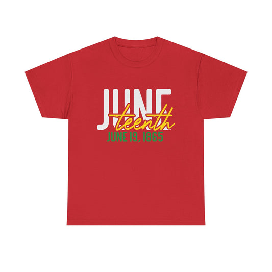 Juneteenth T-Shirt – "June 19, 1865" Celebration Tee
