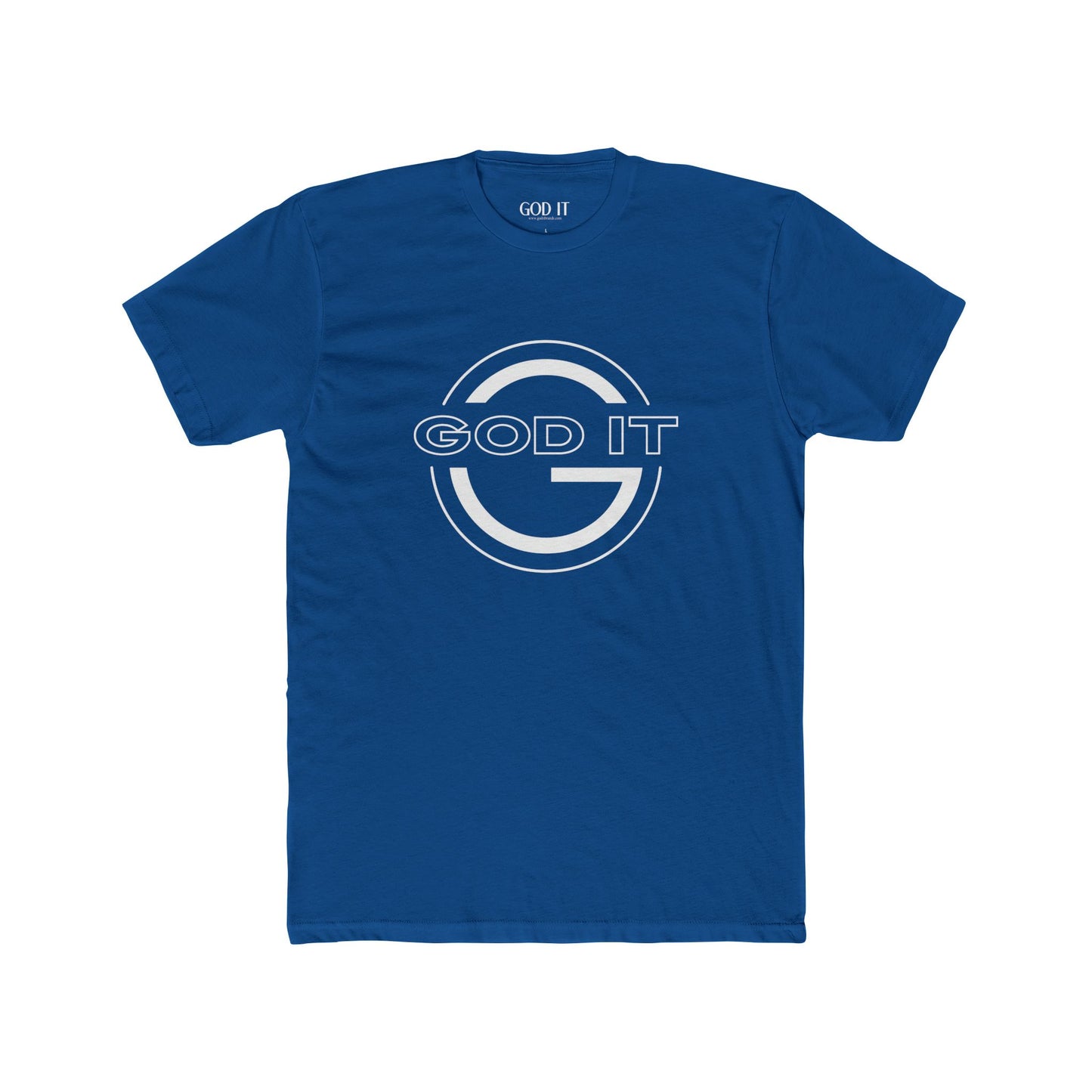GOD IT Front & Center Tee — Unisex Faith Crew T-Shirt