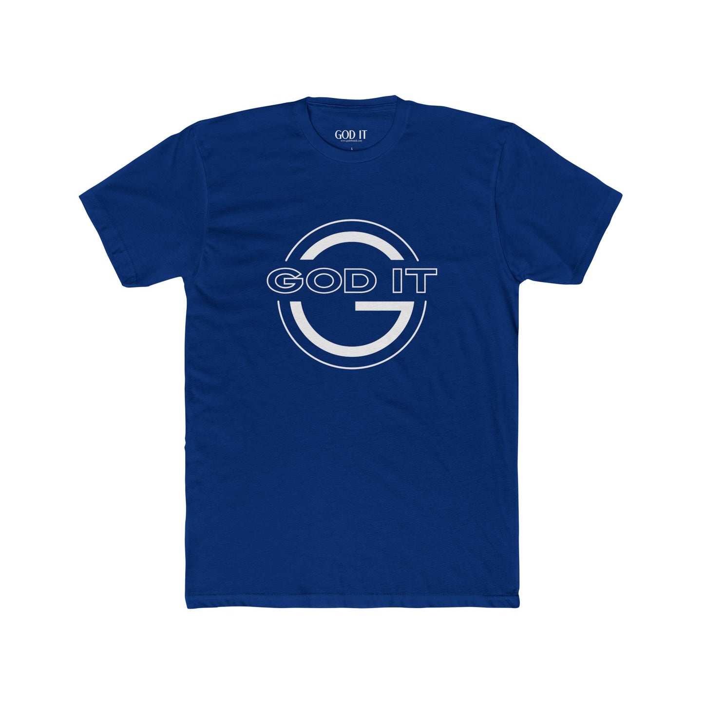 GOD IT Front & Center Tee — Unisex Faith Crew T-Shirt