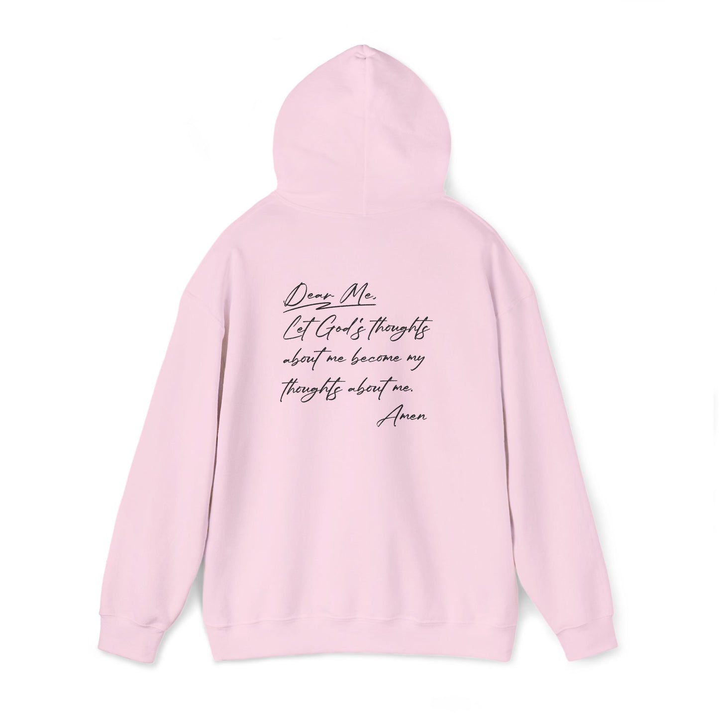 GOD IT "Dear Me Prayer" Hoodie | Inspirational Faith Sweatshirt for Men and Women