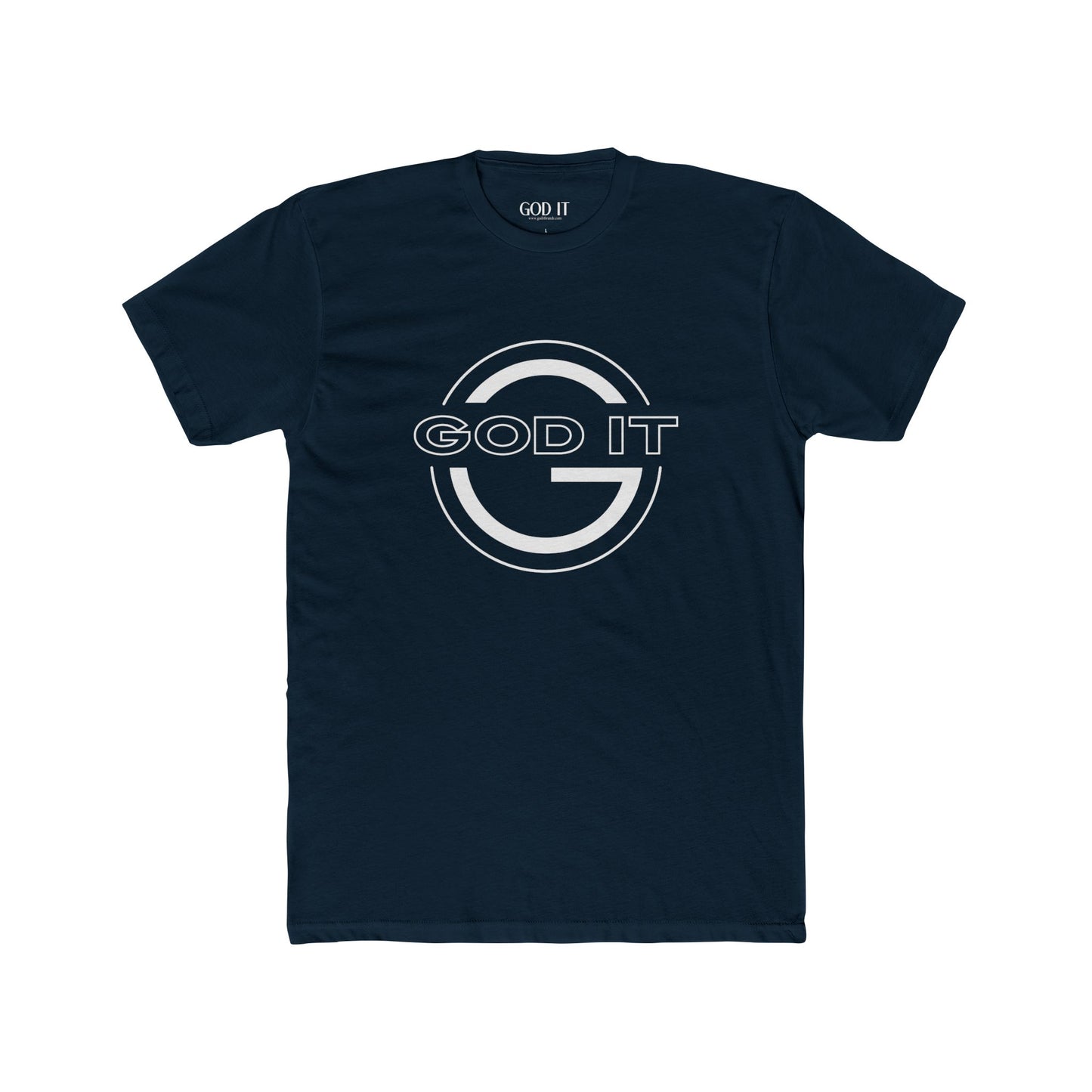 GOD IT Front & Center Tee — Unisex Faith Crew T-Shirt