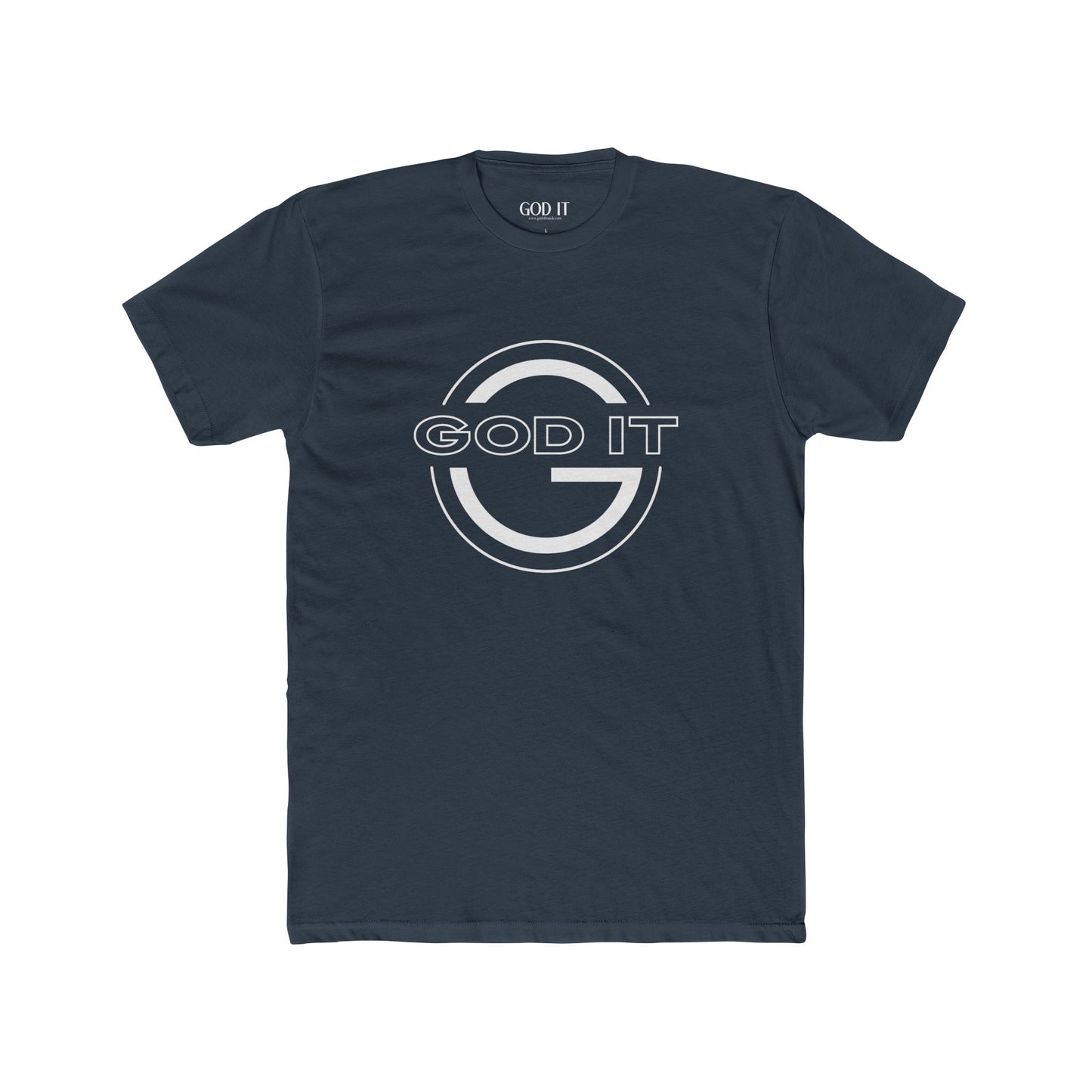 GOD IT Front & Center Tee — Unisex Faith Crew T-Shirt