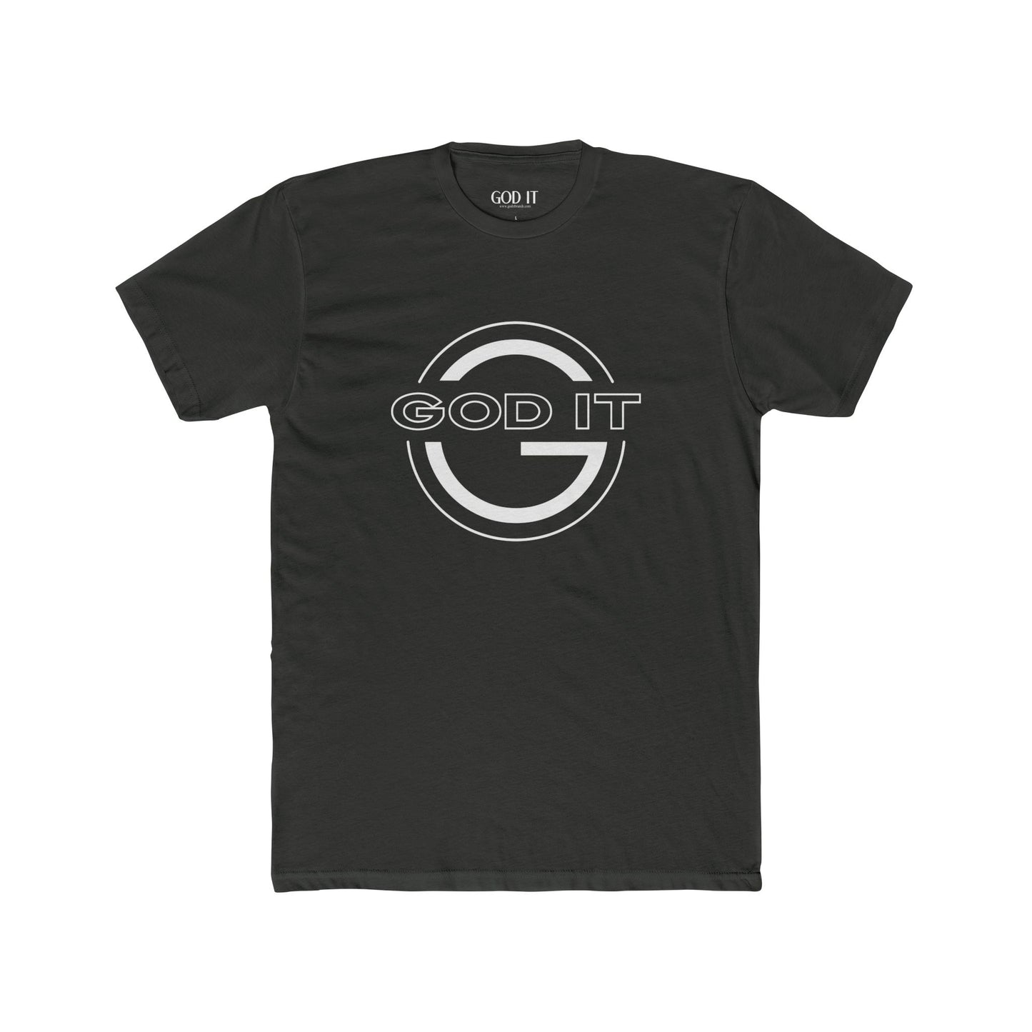 GOD IT Front & Center Tee — Unisex Faith Crew T-Shirt