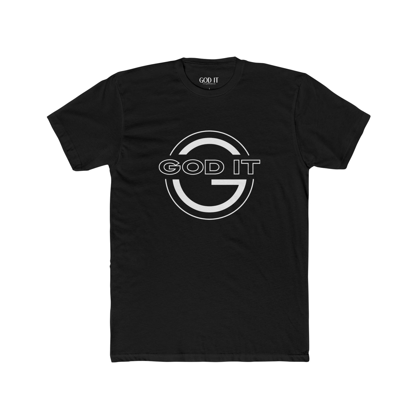 GOD IT Front & Center Tee — Unisex Faith Crew T-Shirt