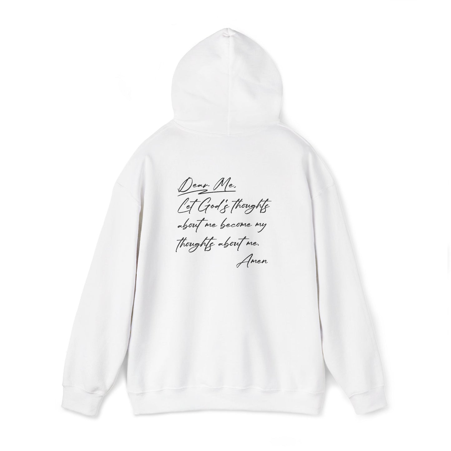 GOD IT "Dear Me Prayer" Hoodie | Inspirational Faith Sweatshirt for Men and Women