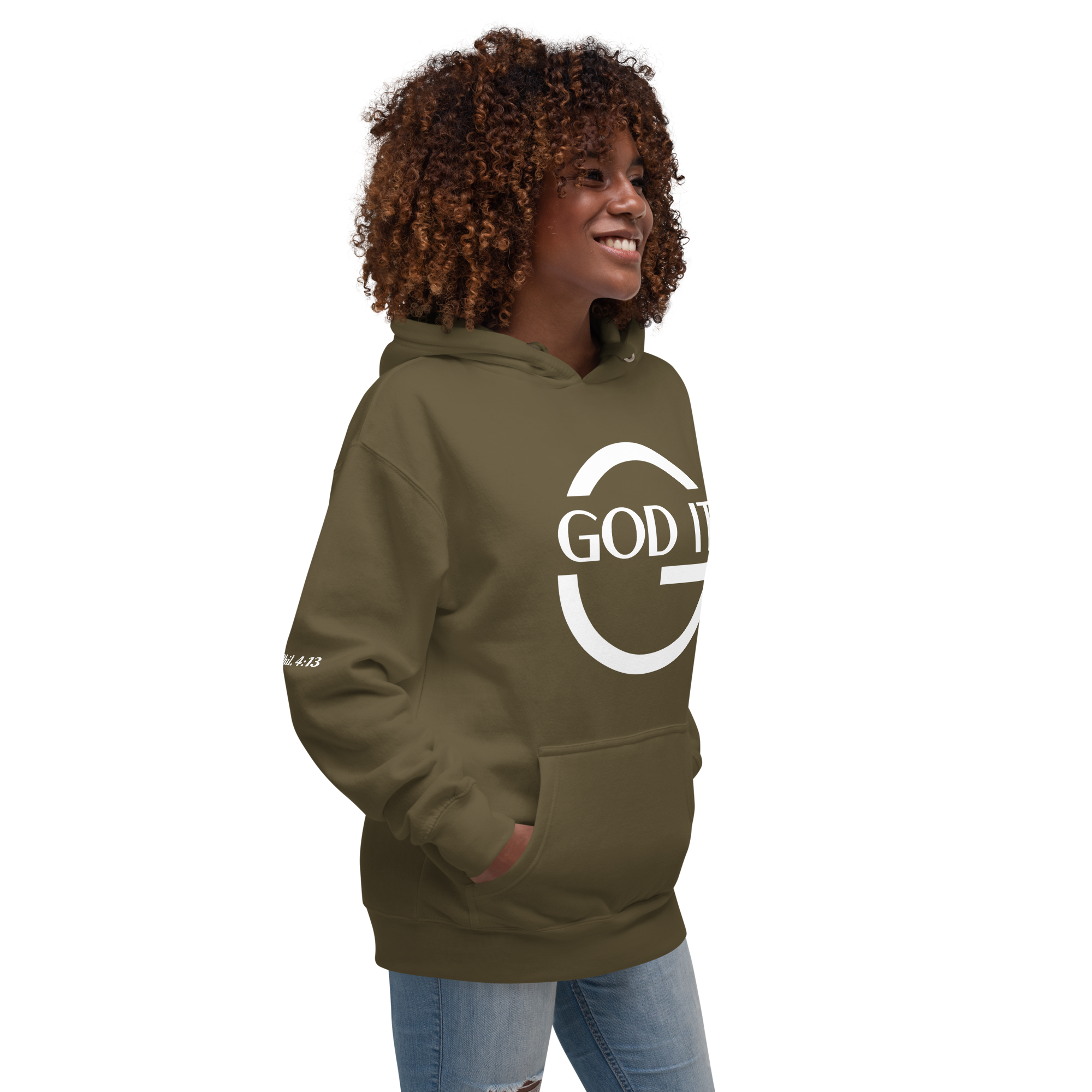 GOD IT Out the Hoodie